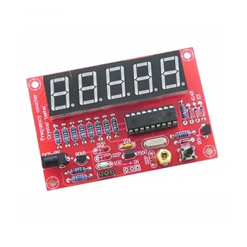 DIY Digitalni LED Frekvenčni Števec 1 hz-50MHz USB 5V Kristalnega Oscilatorja Meter Tester Kit