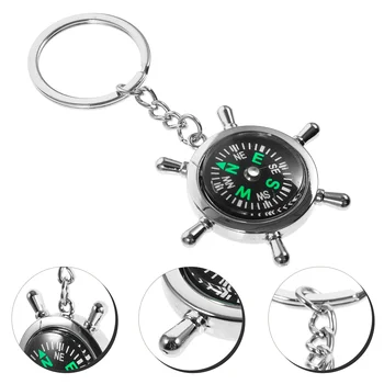 Kompas Key Ring Kompas za Preživetje Žep Kompas Keychain Kovinski Kompas Keychain