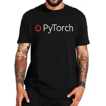 moški vrh tees Pytorch Logo Majica s kratkimi rokavi Računalniške Kode Programer Geek Nerd Darilo Moških Oblačil Unisex Poletnih O-vratu Bombaža T-srajce