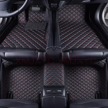 Po meri 3D Avto predpražnike za Cadillac SRX 5 Sedež 2010-2016 CT4 CT5 CT6 2020-2023 Notranja Oprema Umetno Usnje