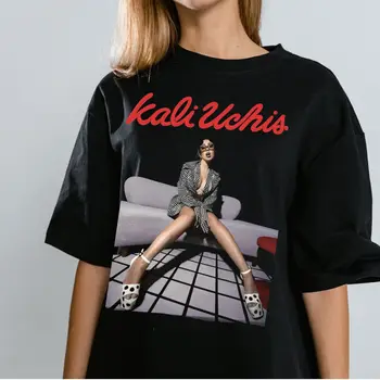 Vroče Kali Uchis logotip Darilo Smešno Moških Vseh Velikosti T-Shirt 1NN156
